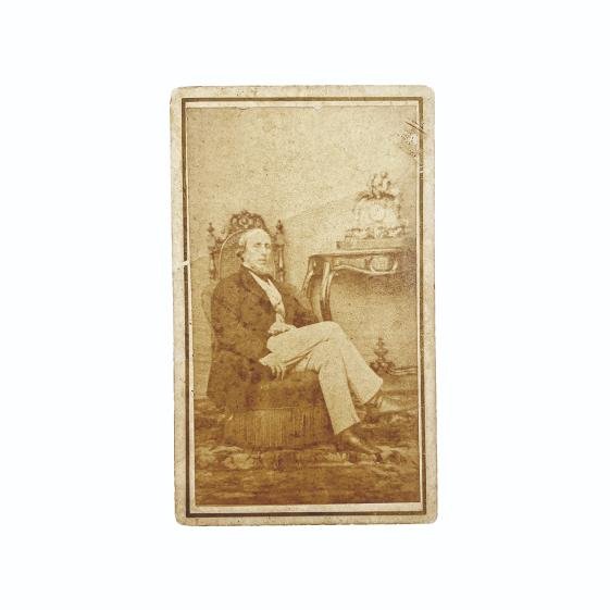 Carte de visite "Andrés Lamas"