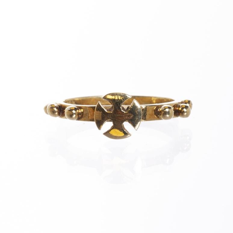 Rosario vasco en oro 18 K