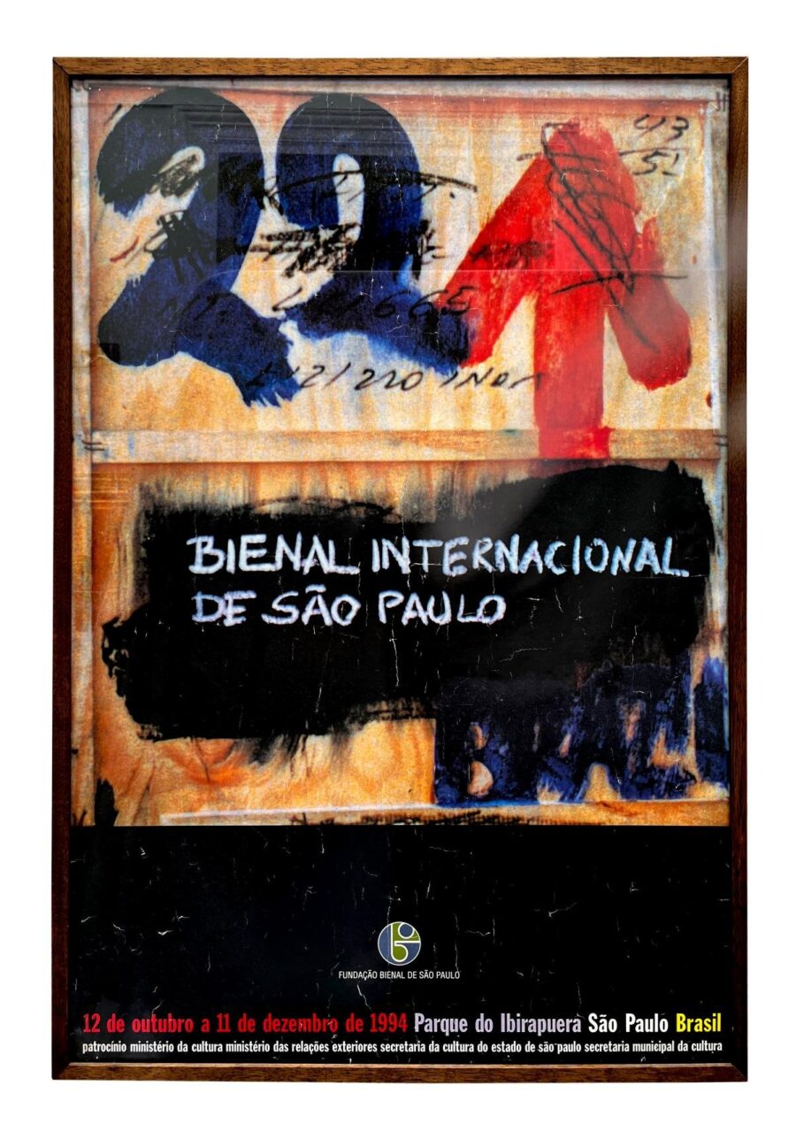 Afiche para la de Bienal Internacional de Sao Paulo