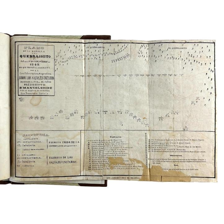 MANUEL ORIBE. Al Exmo. Sr. Gobernador y Capitan General de la Provincia de Buenos Aires (...) Juan Manuel de Rosas.