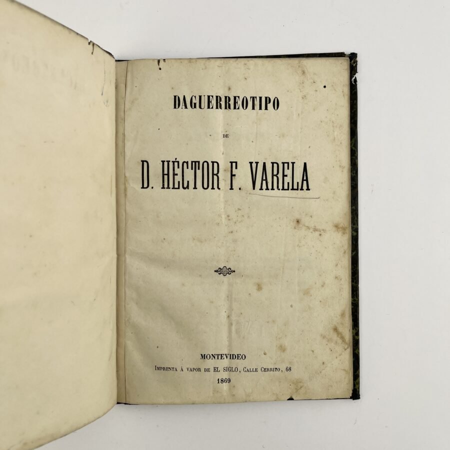 HÉCTOR F. VARELADaguerreotipo.