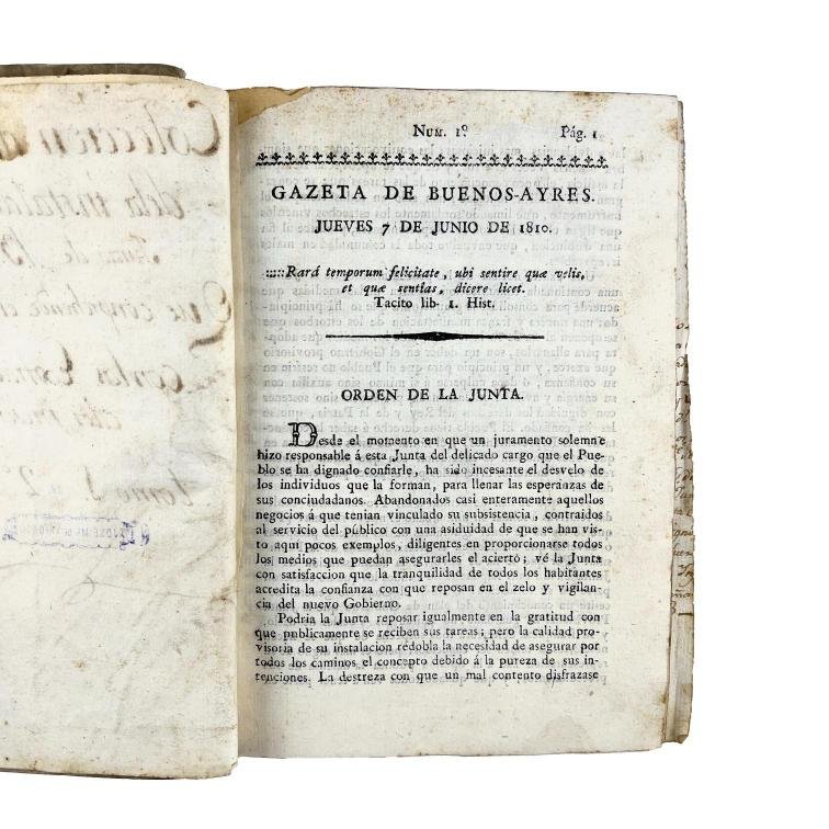 Gazeta de Buenos-Ayres. 1810-1821.