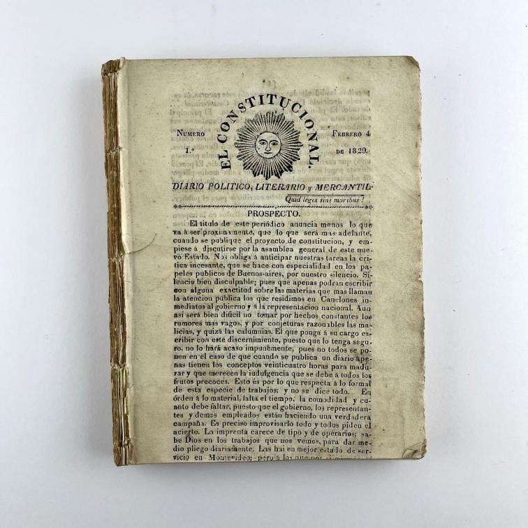 El Constitucional. 1829.