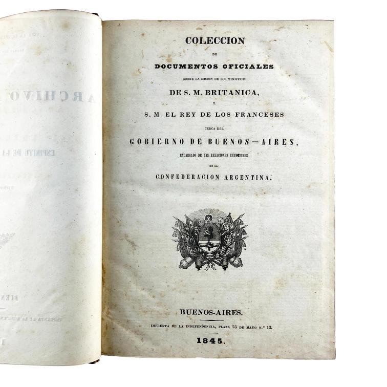 PEDRO DE ÁNGELIS.
Archivo Americano y espíritu de la prensa del mundo.