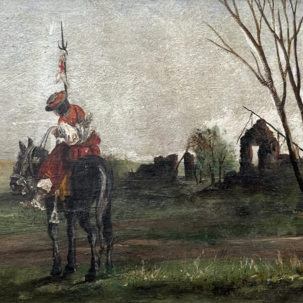 AUTOR NO IDENTIFICADOJinete de la caballería gaucha del general Venancio Flores en su revolución de 1863 - 1865.