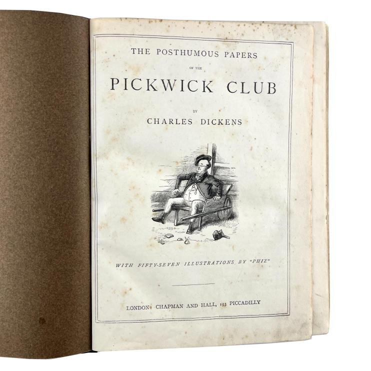 CHARLES DICKENS.
The Posthumous Papers of the Pickwick Club.