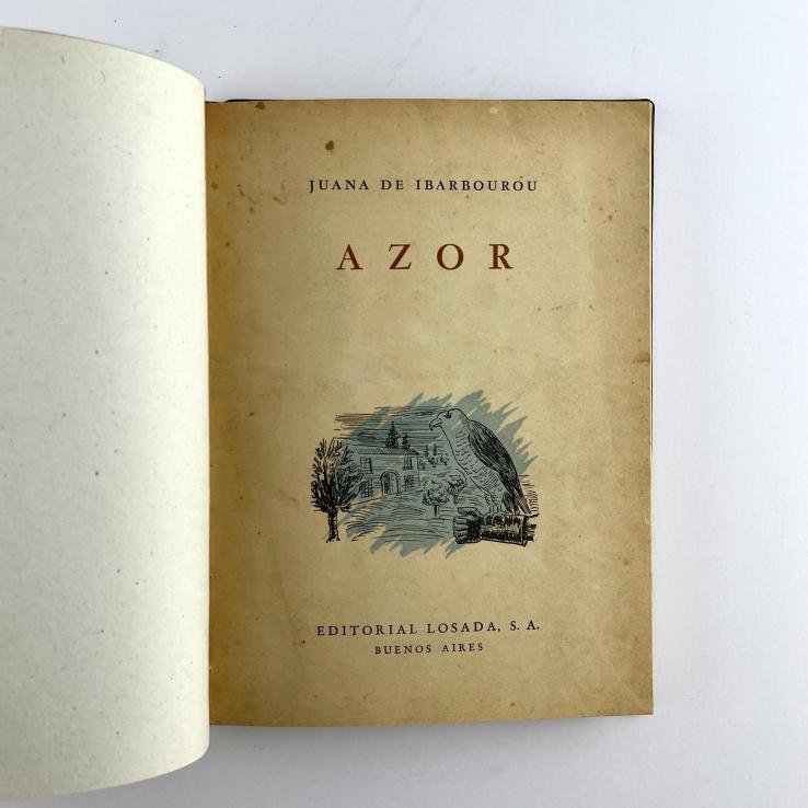 JUANA DE IBARBOUROU. 
Azor.