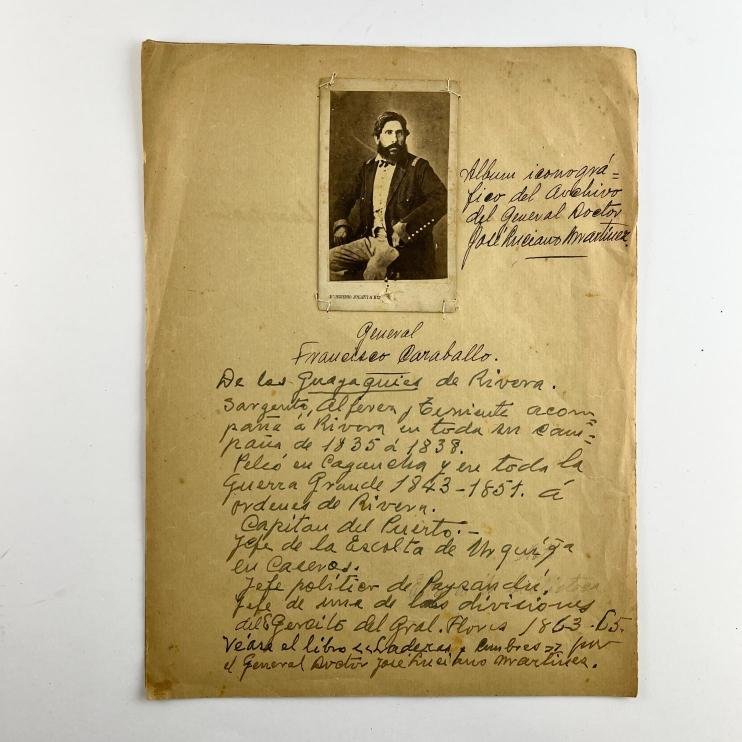 DESIDERO JOUANT & HNO.
Retrato de Francisco Caraballo.