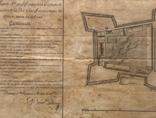 BERNARDO LECOCQ. Plano del Fuerte de San Miguel (...)