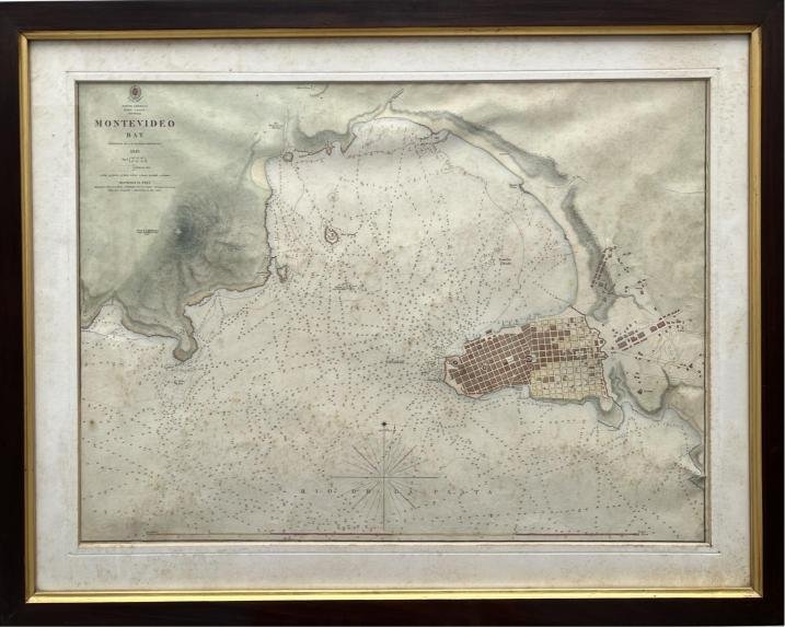 C. H. DILLON. South America. East Coast. Montevideo Bay.