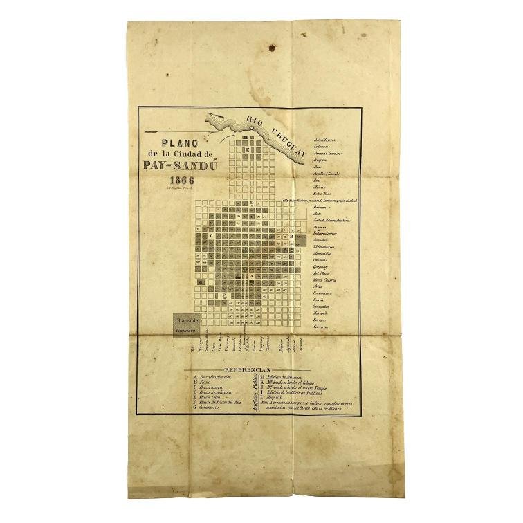 Plano de la Ciudad de Pay-Sandú.