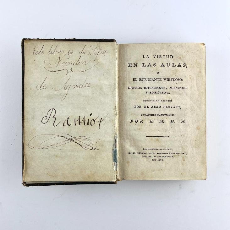 ABAD PLOYART. La virtud en las aulas.