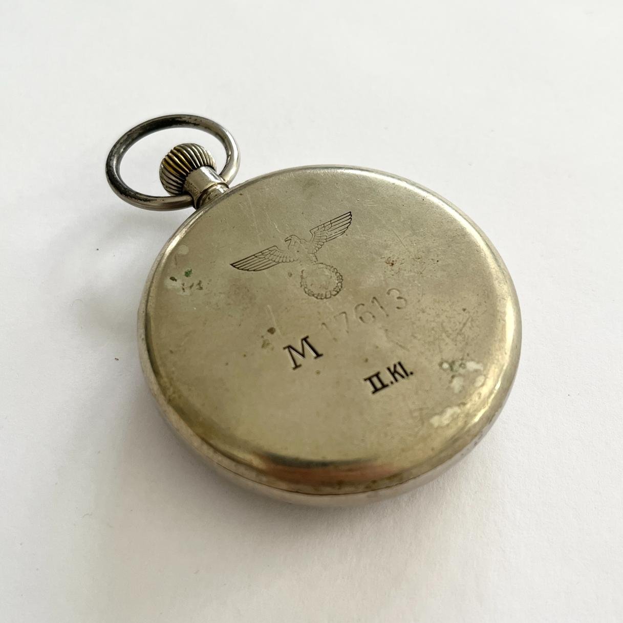 Reloj de navegación alemán Kriegsmarine - Imagen 3