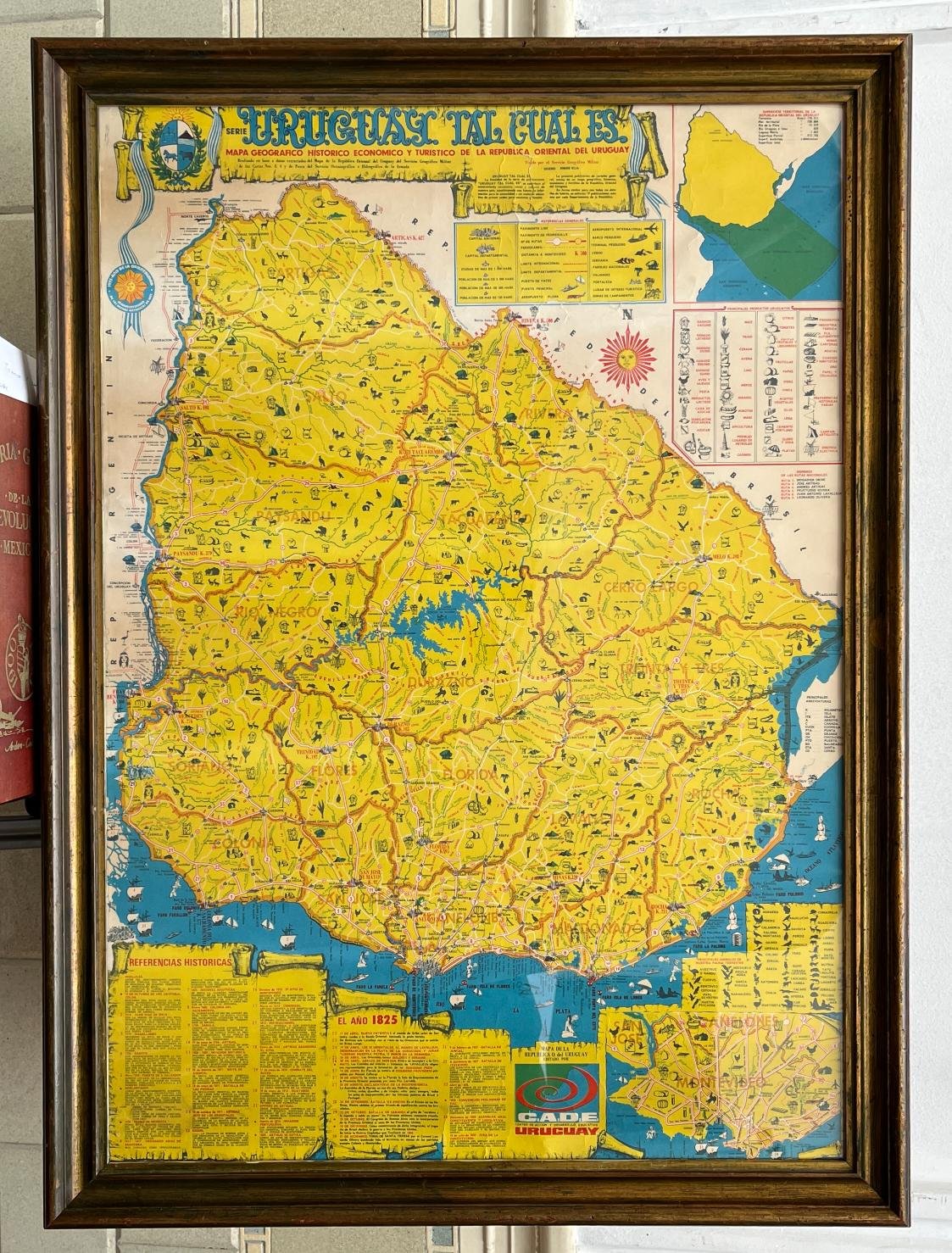 Mapa del Uruguay