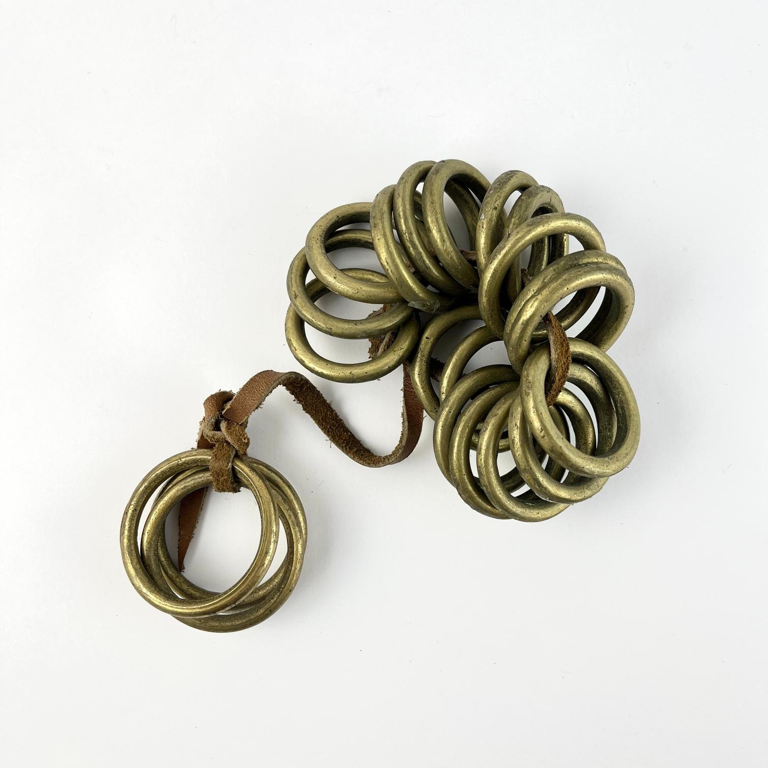 Argollas para talabartería