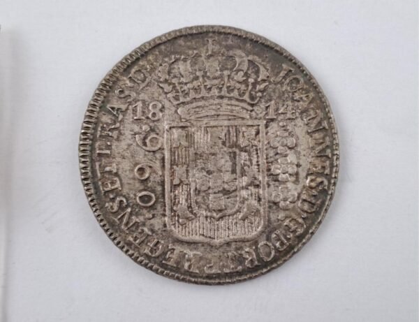 Brasil Colonia 1814 960 reis de plata