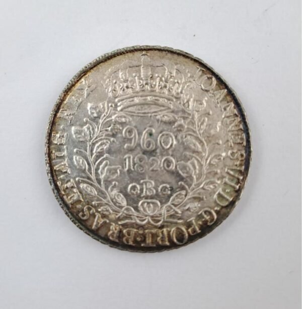 Brasil 1820 960 reis de plata