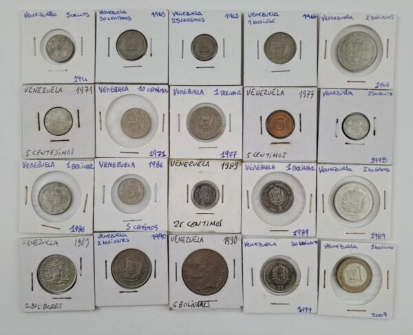 Venezuela 33 monedas