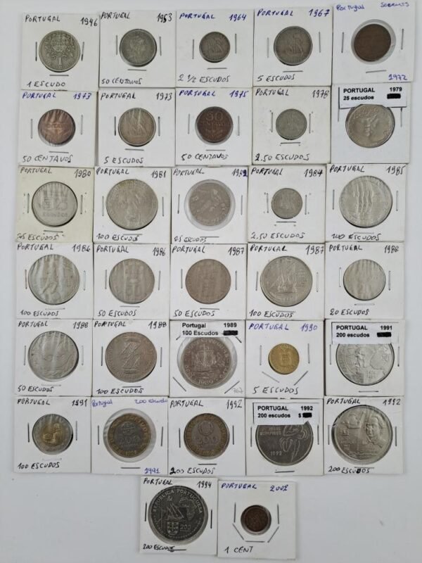 Portugal 52 monedas