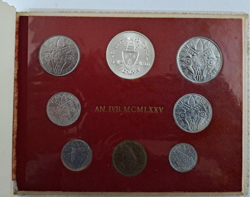 Vaticano 5 sets de monedas - Imagen 11