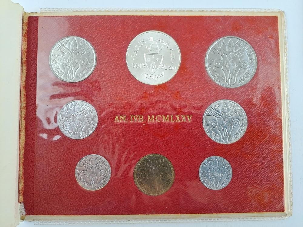 Vaticano 5 sets de monedas - Imagen 10
