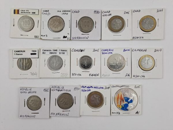 Africa 27 monedas