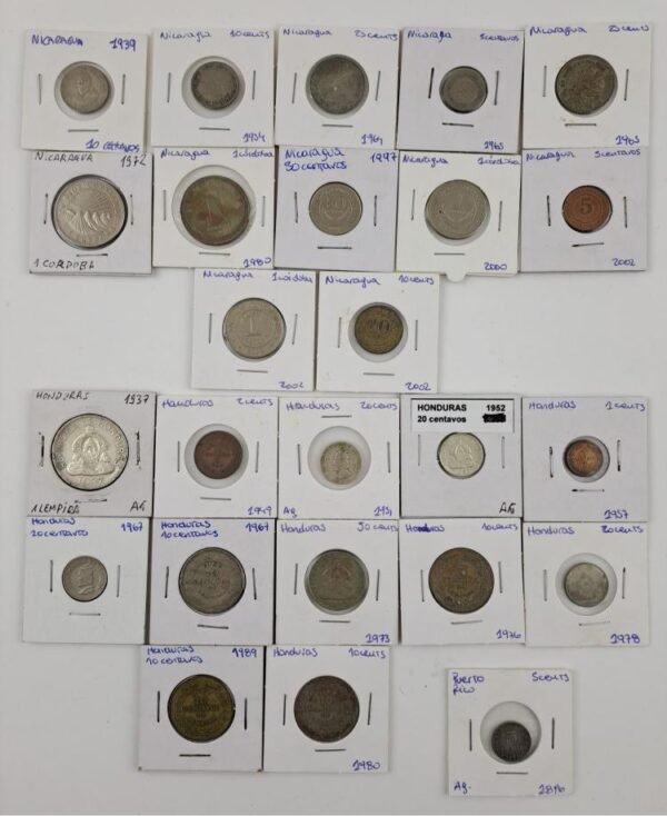 Centroamérica 74 monedas