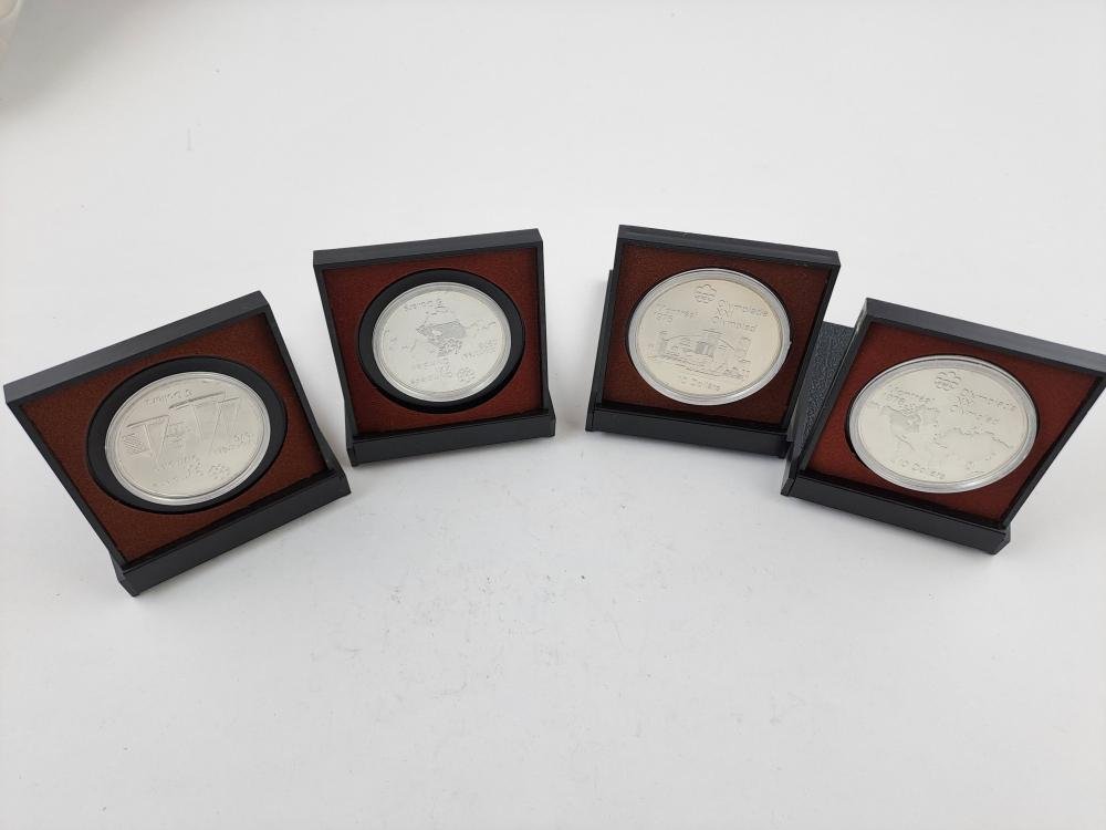 Canada 1973 4 monedas de plata de JJOO Montreal 1976 - Imagen 5