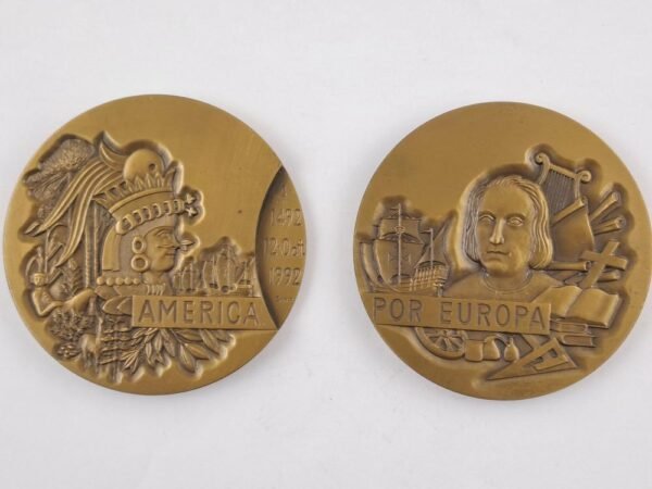 Medalla doble América por Europa