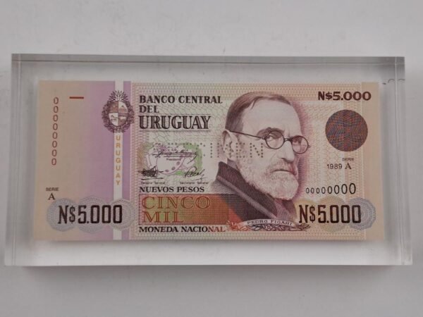 Uruguay Billete Specimen 1989