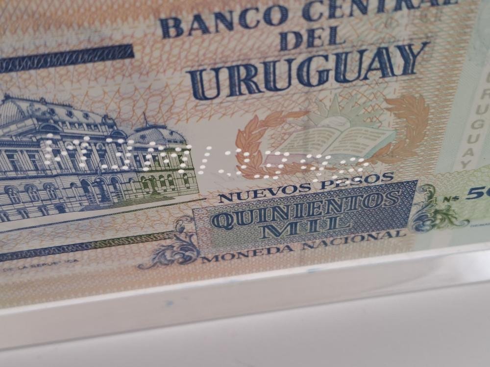 Uruguay 2 billetes Specimen 1992 - Imagen 3