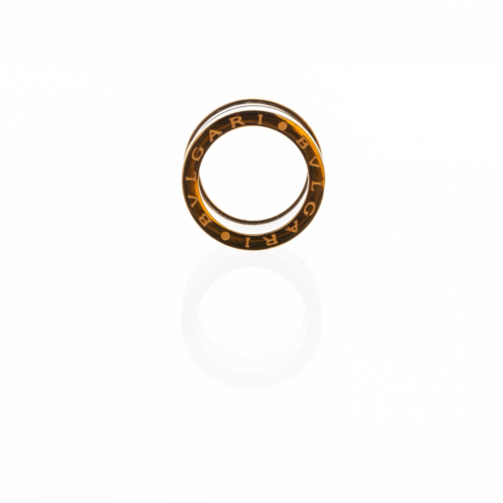 Anillo Bulgari en acero - Imagen 2