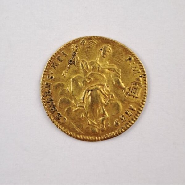Vaticano 1739 zecchino de oro