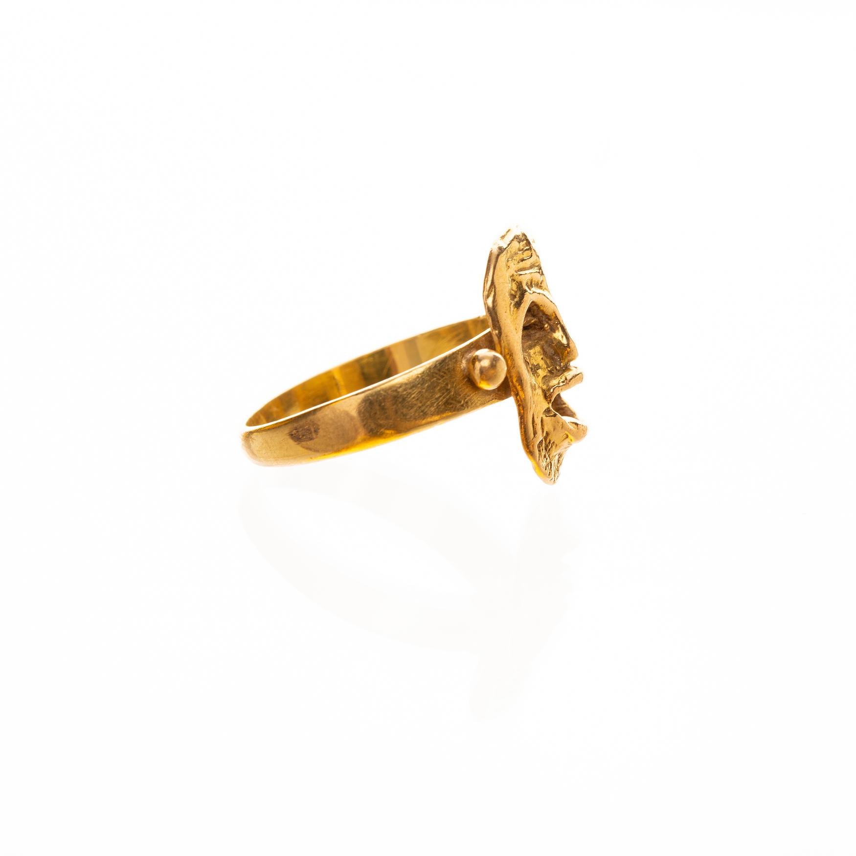 Anillo en oro 18 K amarillo - Imagen 2