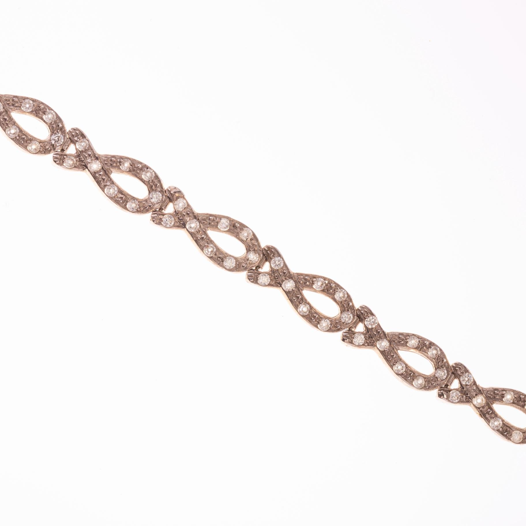 Pulsera en oro 18 K con circonias - Imagen 2