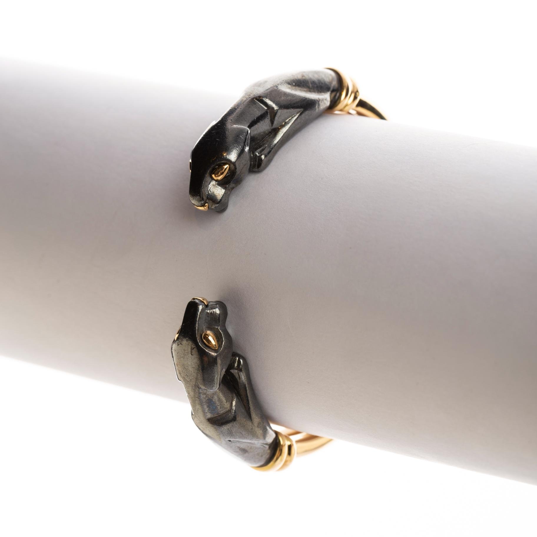 Pulsera Cartier Panthère en oro 18 K - Imagen 3