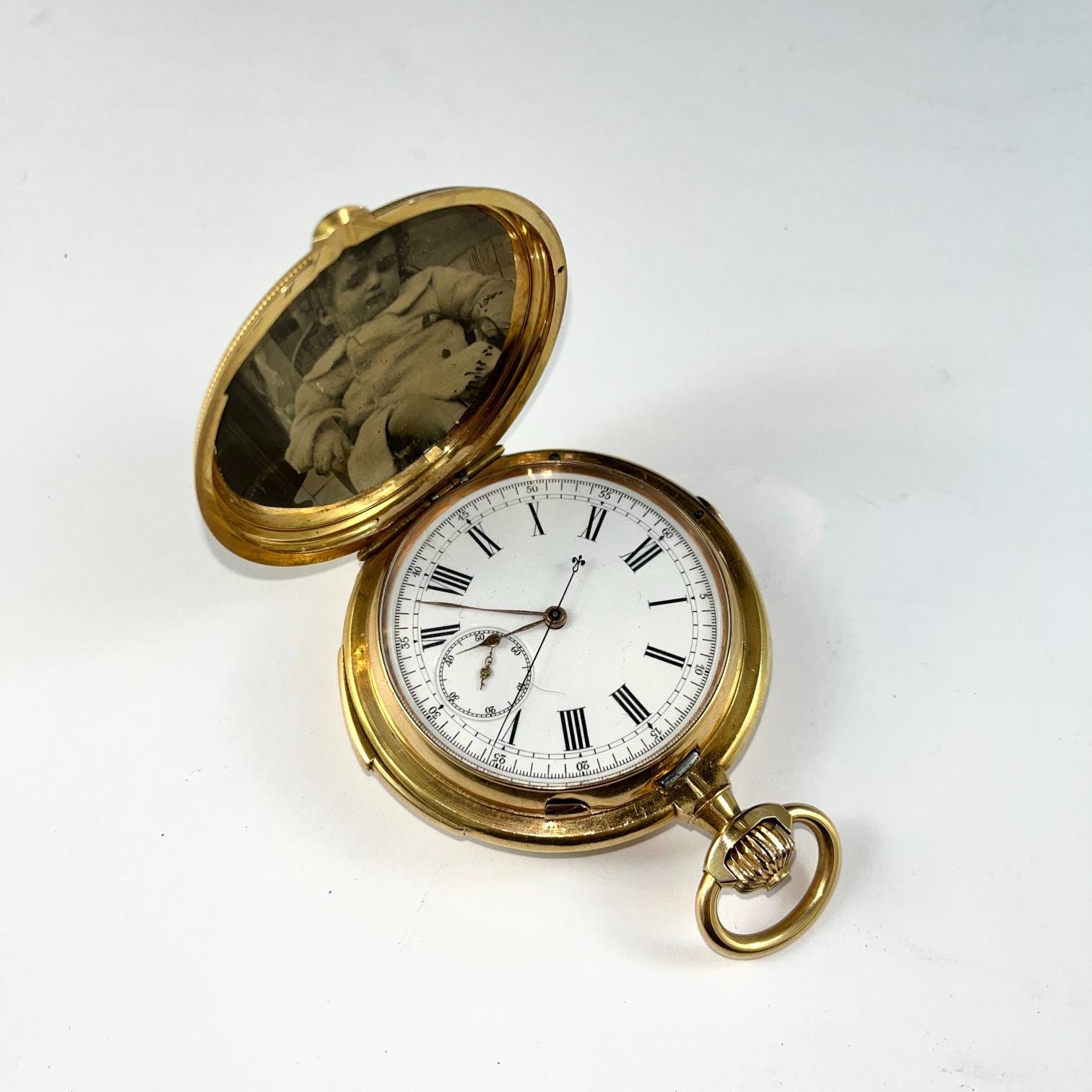 Reloj de bolsillo en oro 18 K - Imagen 2