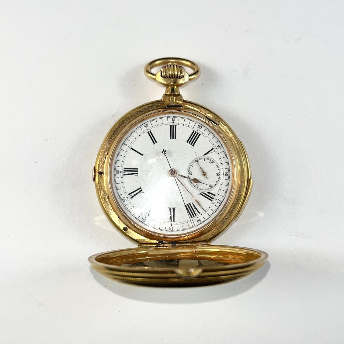 Reloj de bolsillo en oro 18 K - Imagen 3