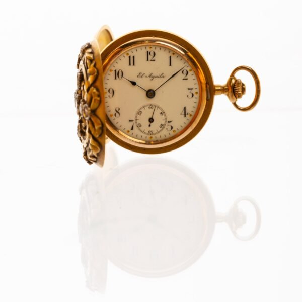 Reloj chatelaine en oro 18 K