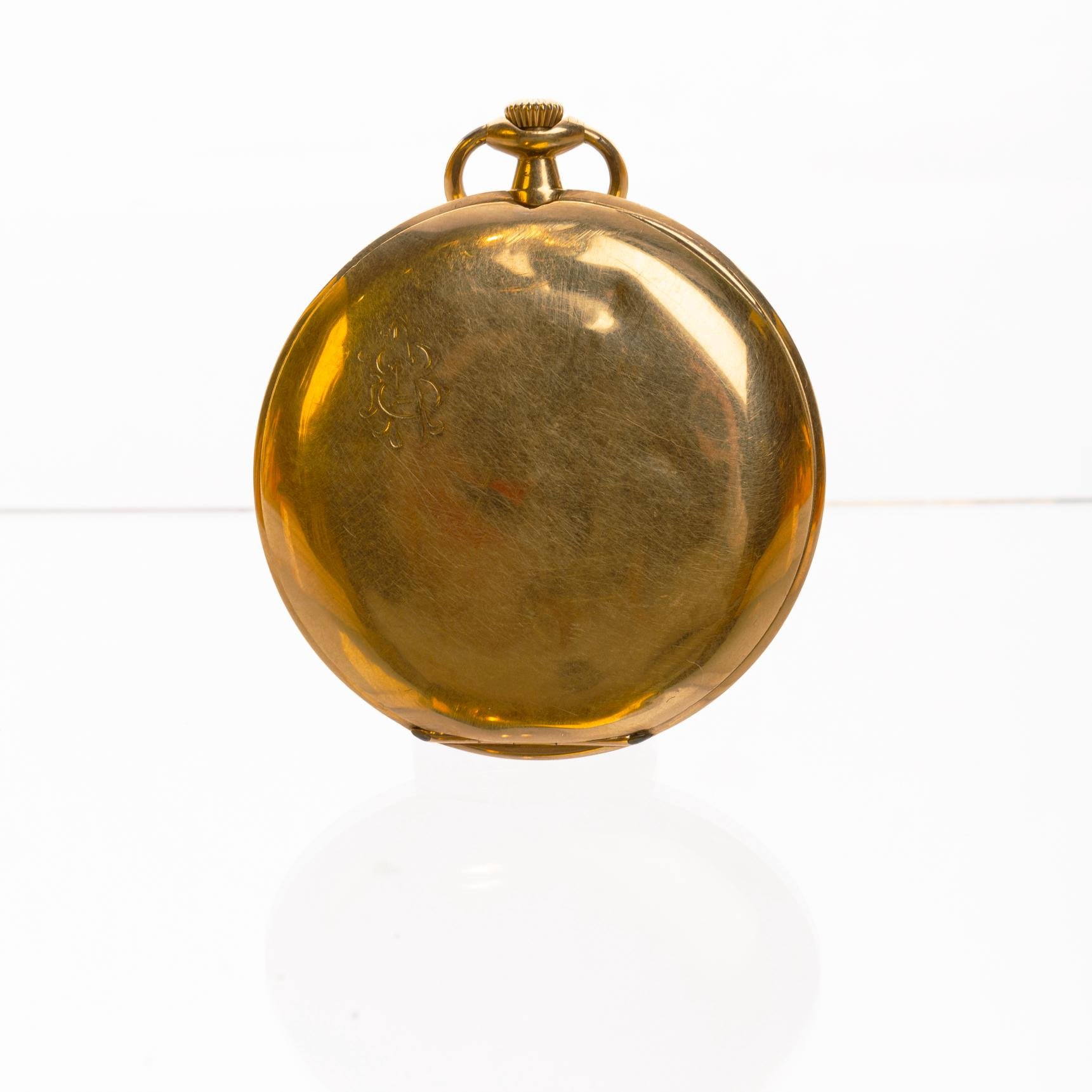 Reloj de bolsillo Longines en oro 18 K - Imagen 3