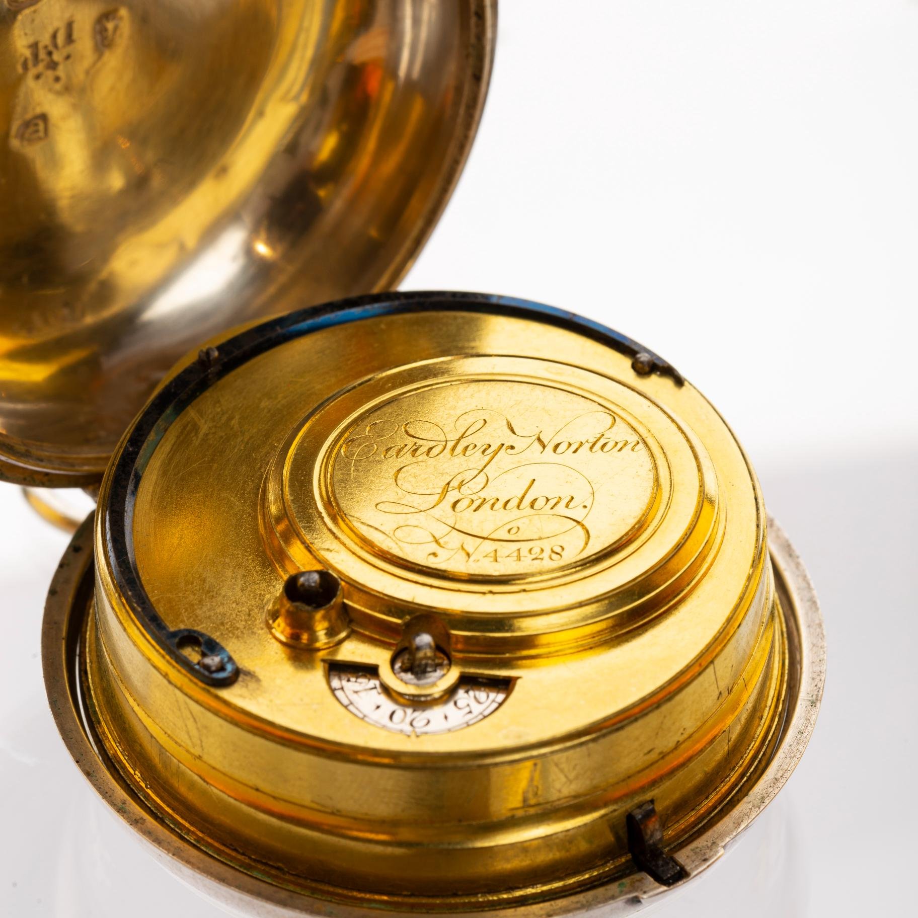 Reloj de bolsillo en plata de Londres año 1774 - Imagen 6