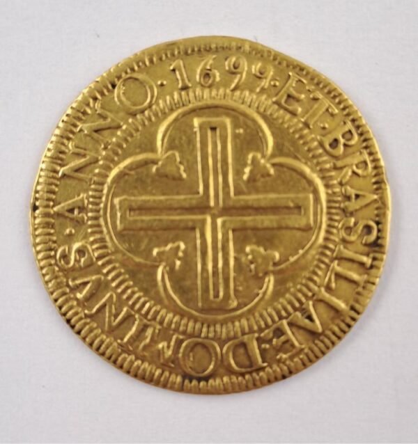 Brasil Colonial 1699 4000 reis de oro