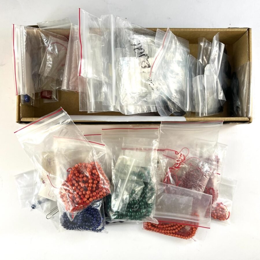 Lote de cuentas en lapislázuli