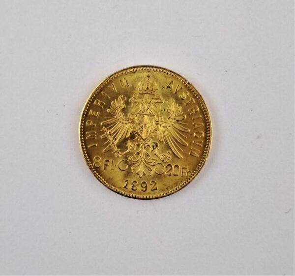 Austria 1892 20 francos de oro
