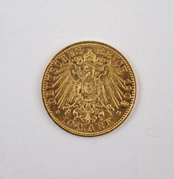 Alemania Bavaria 1903 10 marcos de oro