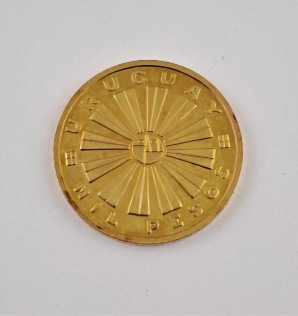 Uruguay 1969 1.000 pesos de oro FAO