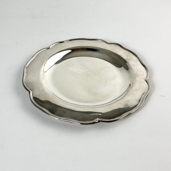 Par de posabotellas en plata