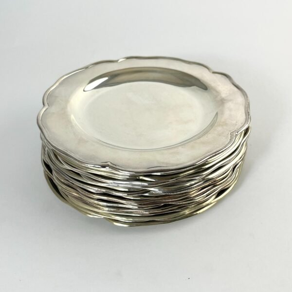 Platos para pan en plata