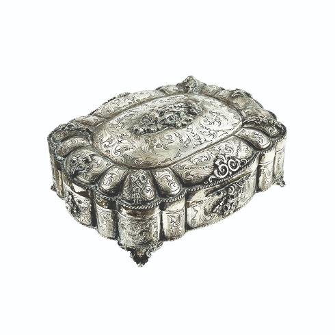 Alhajero italiano en plata