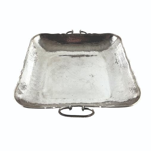 Centro de mesa en plata